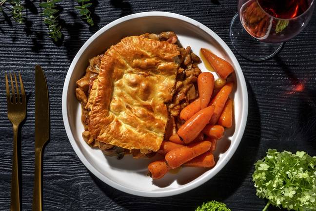 Truffled Chicken, Bacon and Mushroom Pie