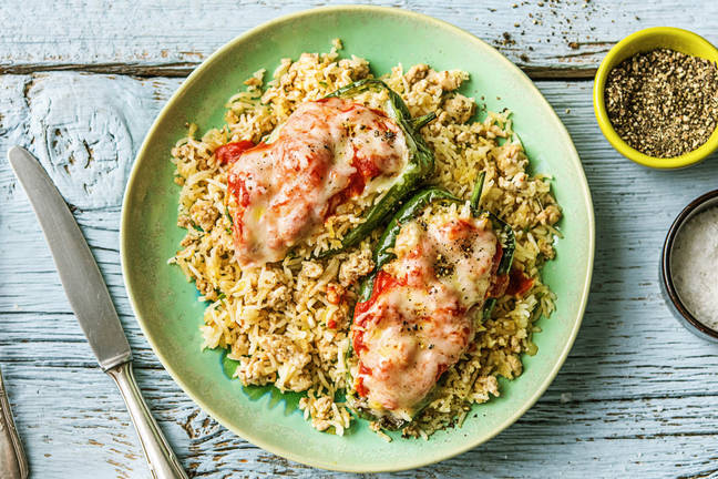 Turkey Chiles Rellenos