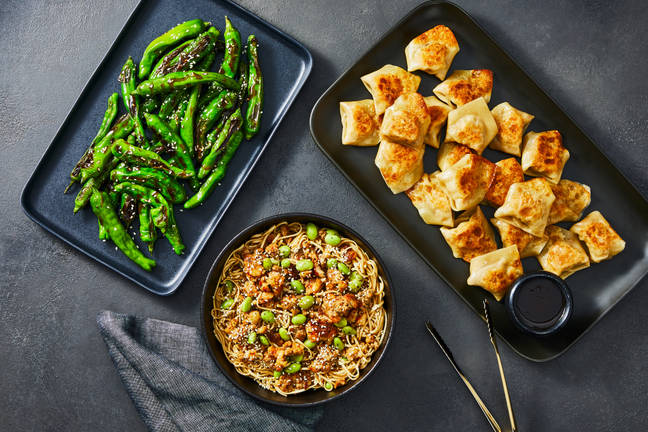 Japanese-Style Pork & Shrimp Dumplings