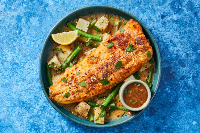 Cajun-Spiced Rainbow Trout Meunière