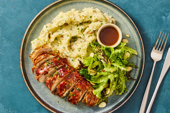 Prosciutto-Wrapped Apricot Chicken