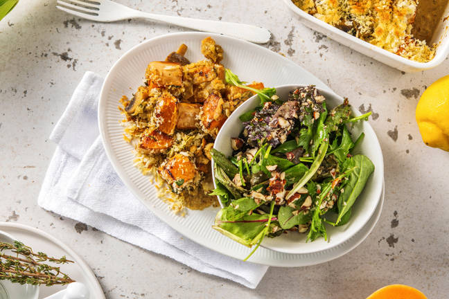 Vegetable and Sage Gratin