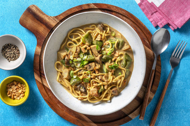 Veggie Laksa Soup
