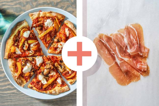 Platbroodpizza's met buffelmozzarella