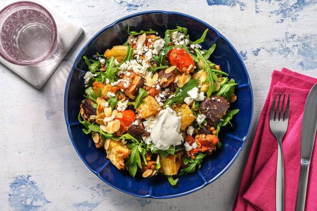 Warm Roasted Tomato and Lentil Salad