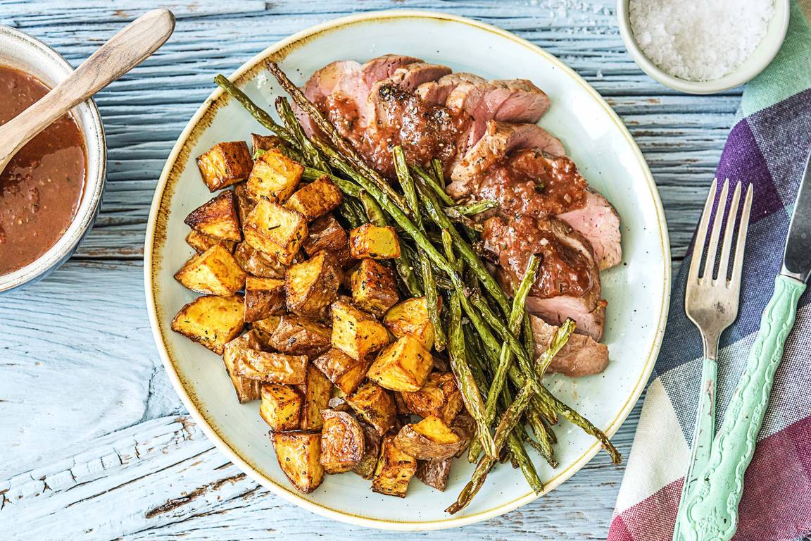 Figgy Balsamic Pork