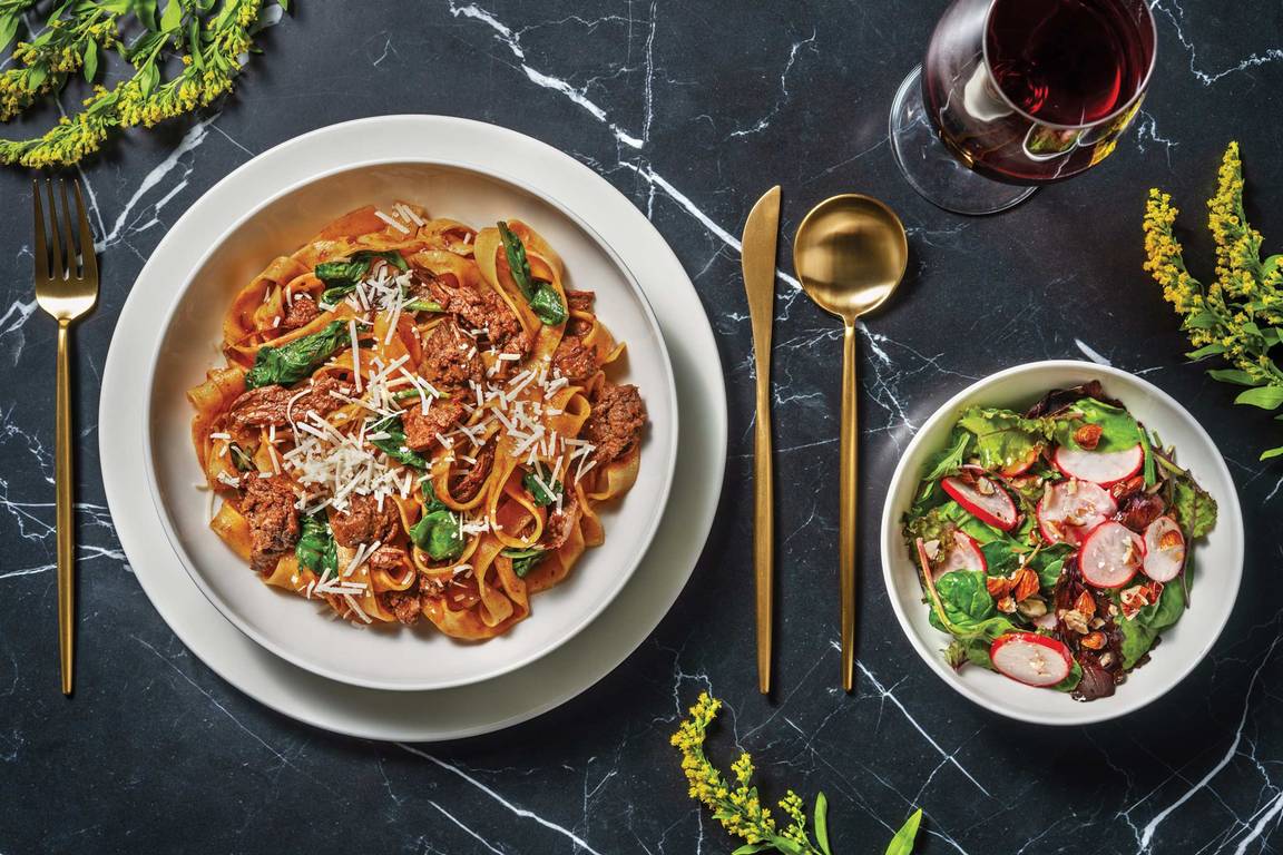 Beef Brisket Fettuccine