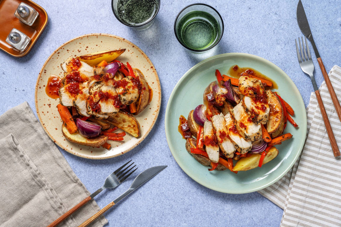 Thyme Roasted Chicken 