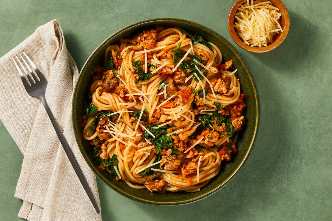 Creamy Pork Spaghetti Bolognese