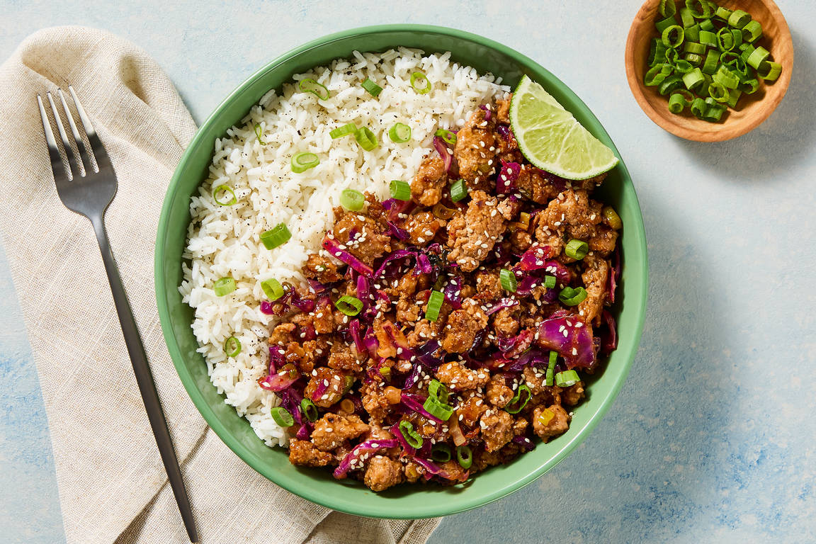 Moo Shu Pork Bowls