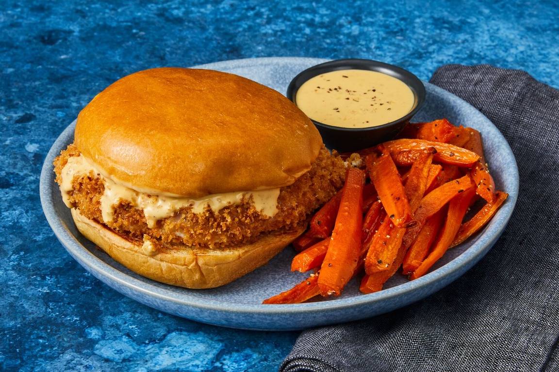 Garlicky Fried Chicken Sandwiches