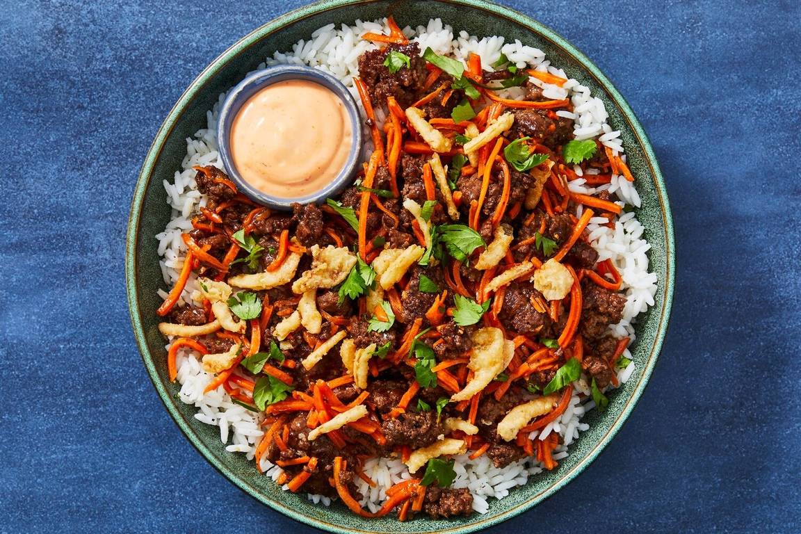 Sesame Soy Beef Bowls