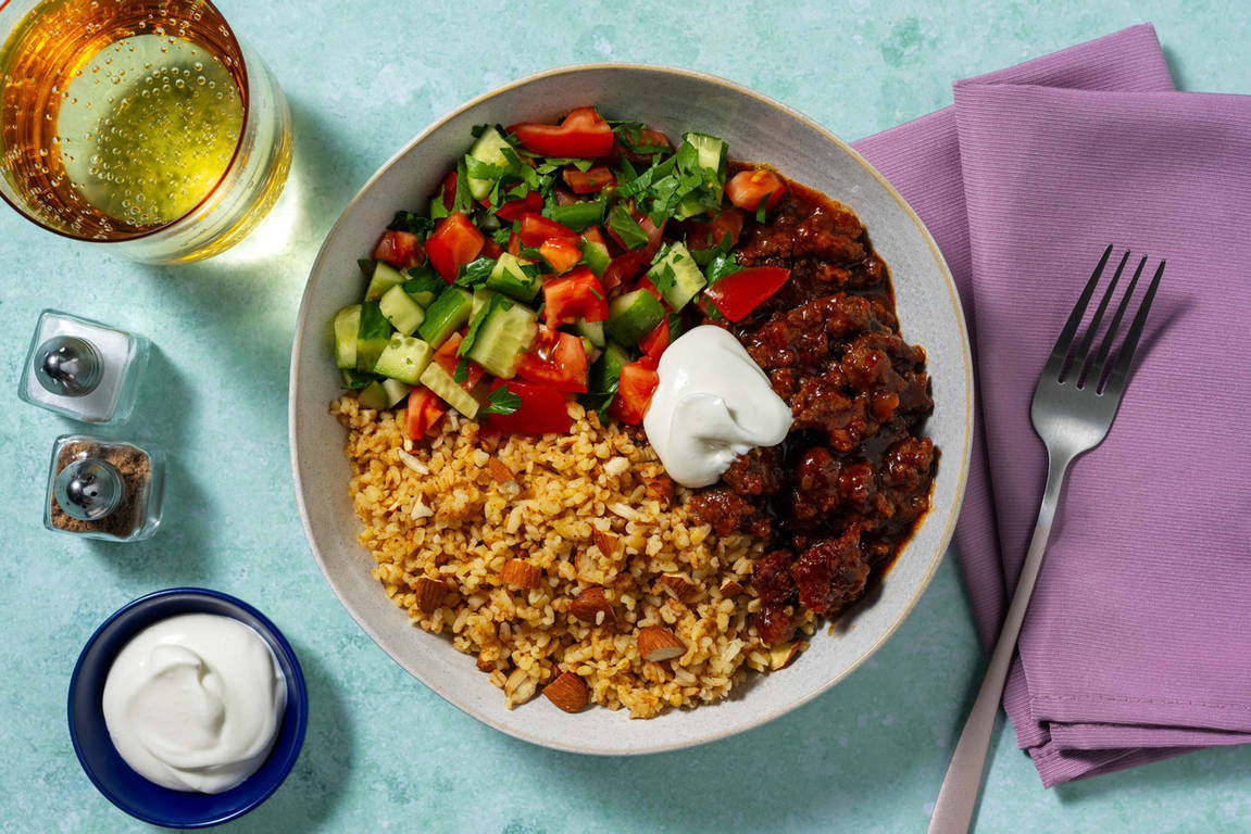 Chutneyglaserad nötfärs