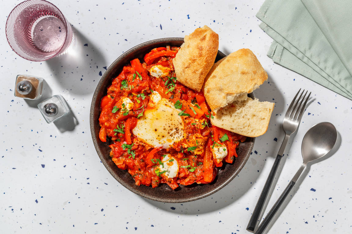 Goat's Cheese Shakshouka