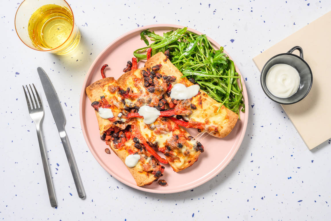 Chipotle Black Bean Enchiladas