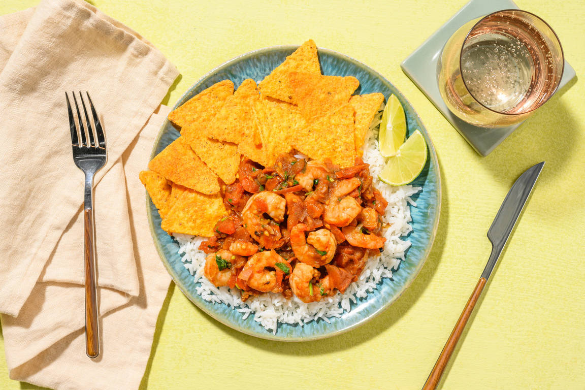Crevettes à la mexicaine