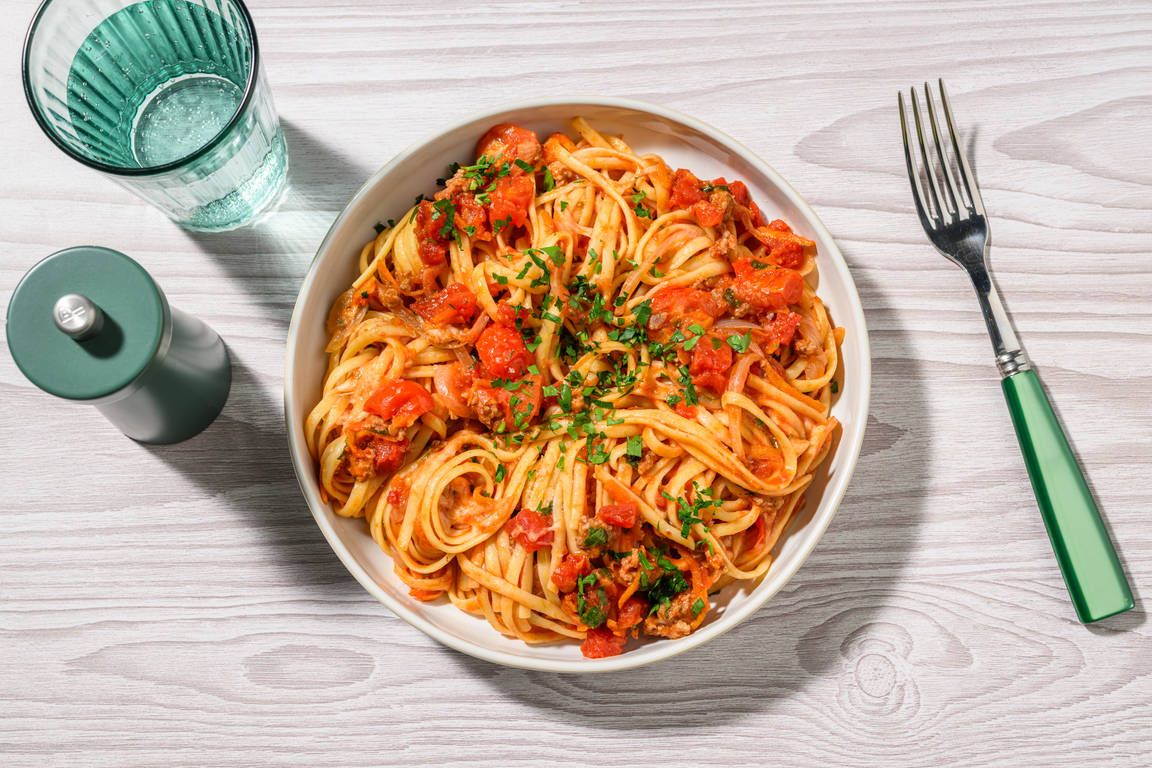 Speedy Turkey Bolognese