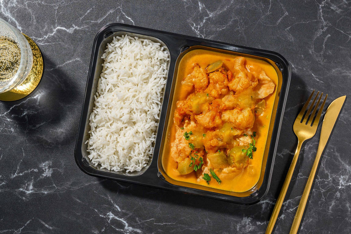 Butter chicken met rijst