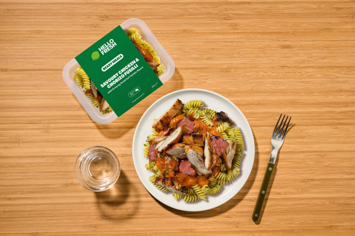 Savoury Chicken & Chorizo Fusilli 