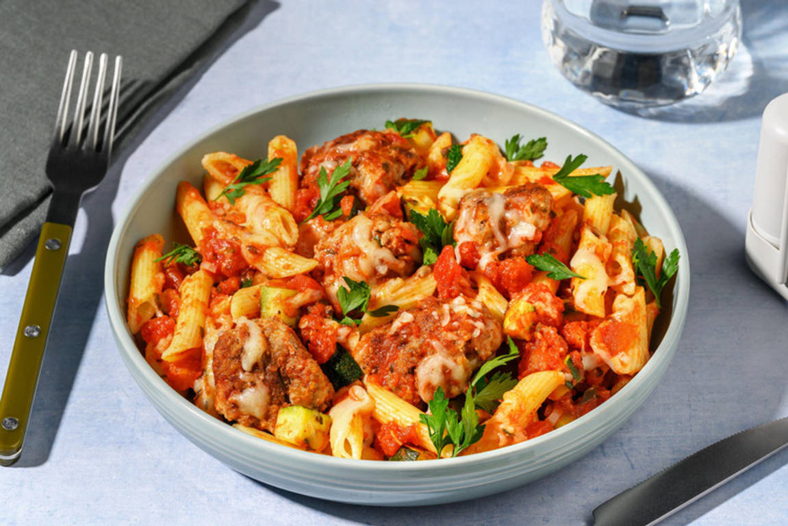 Italiensk kjøttbollepasta