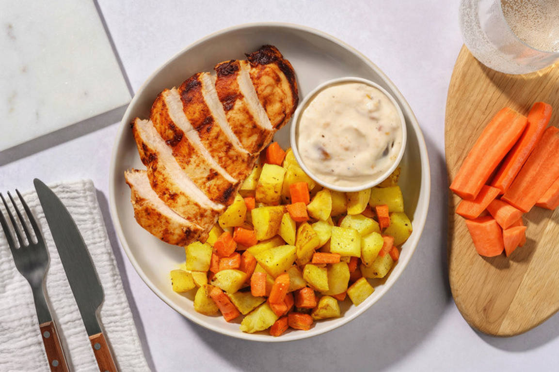 Tikka-marineret kylling