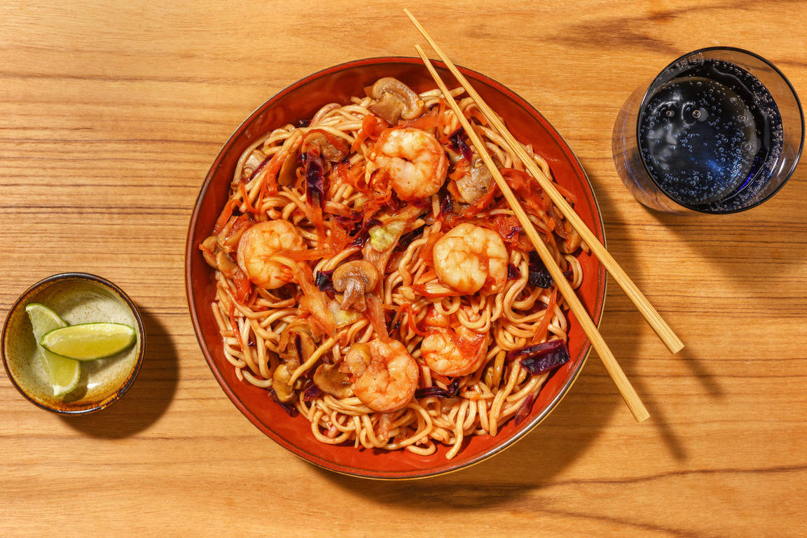 Fragrant Teriyaki Prawn Stir-Fry