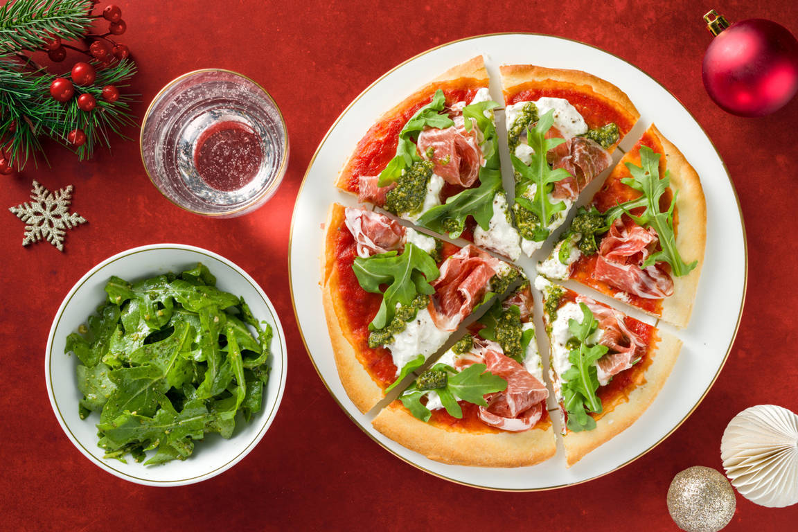 Pizza Ho Ho Ho : coppa & stracciatella