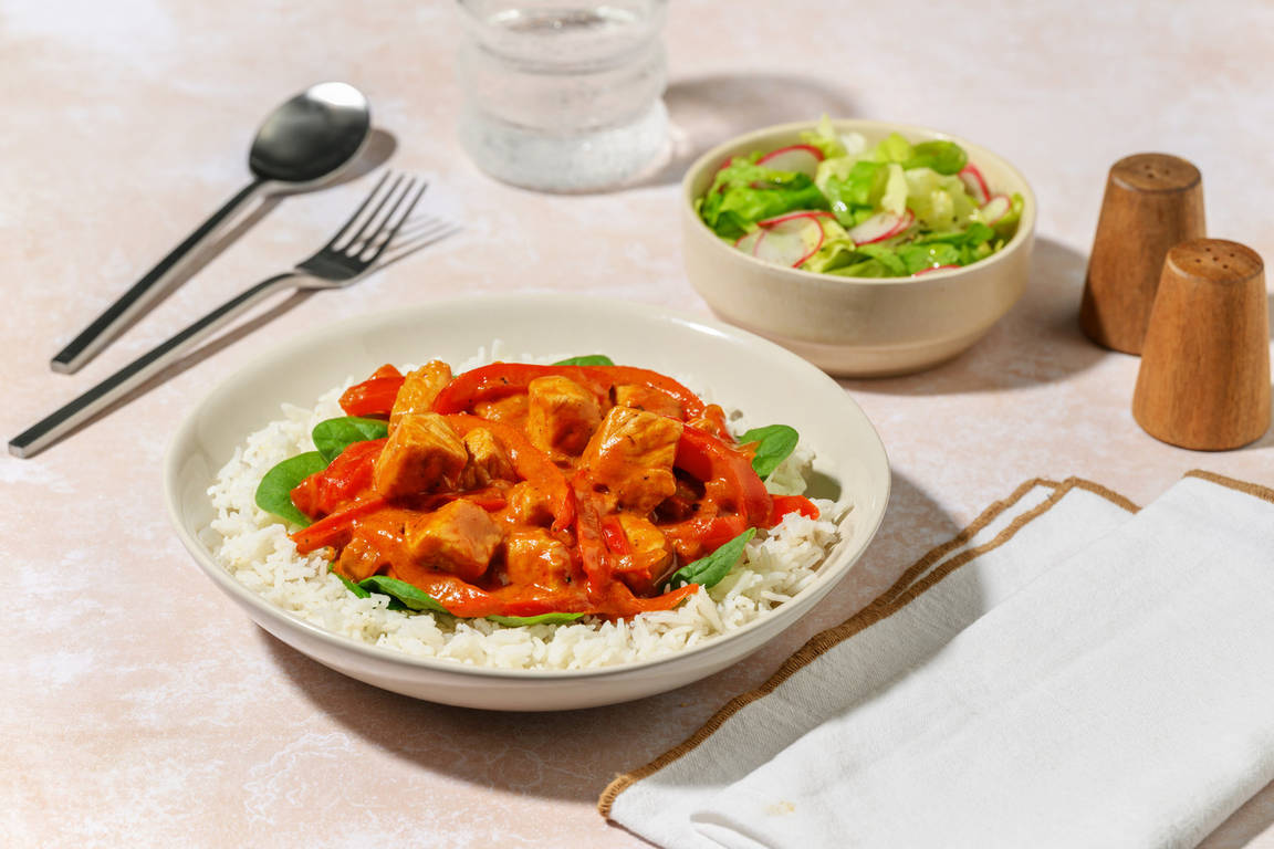 Cremet svinekødsgryde