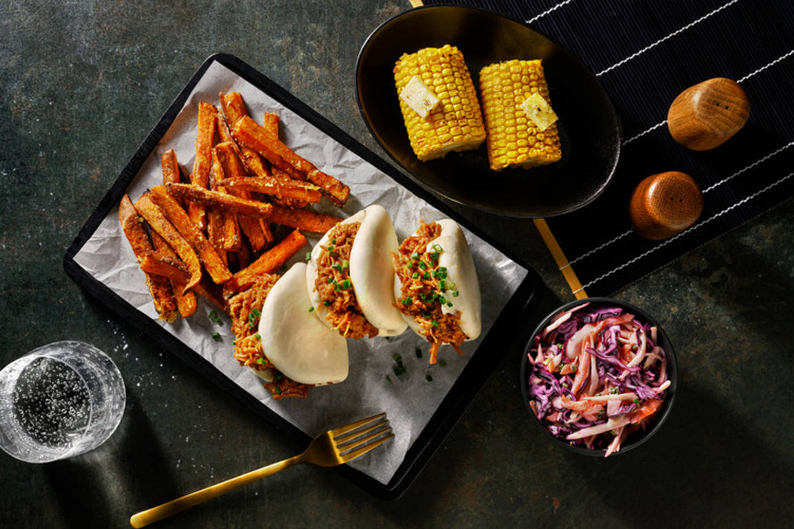 Smoky BBQ Pulled Pork Bao