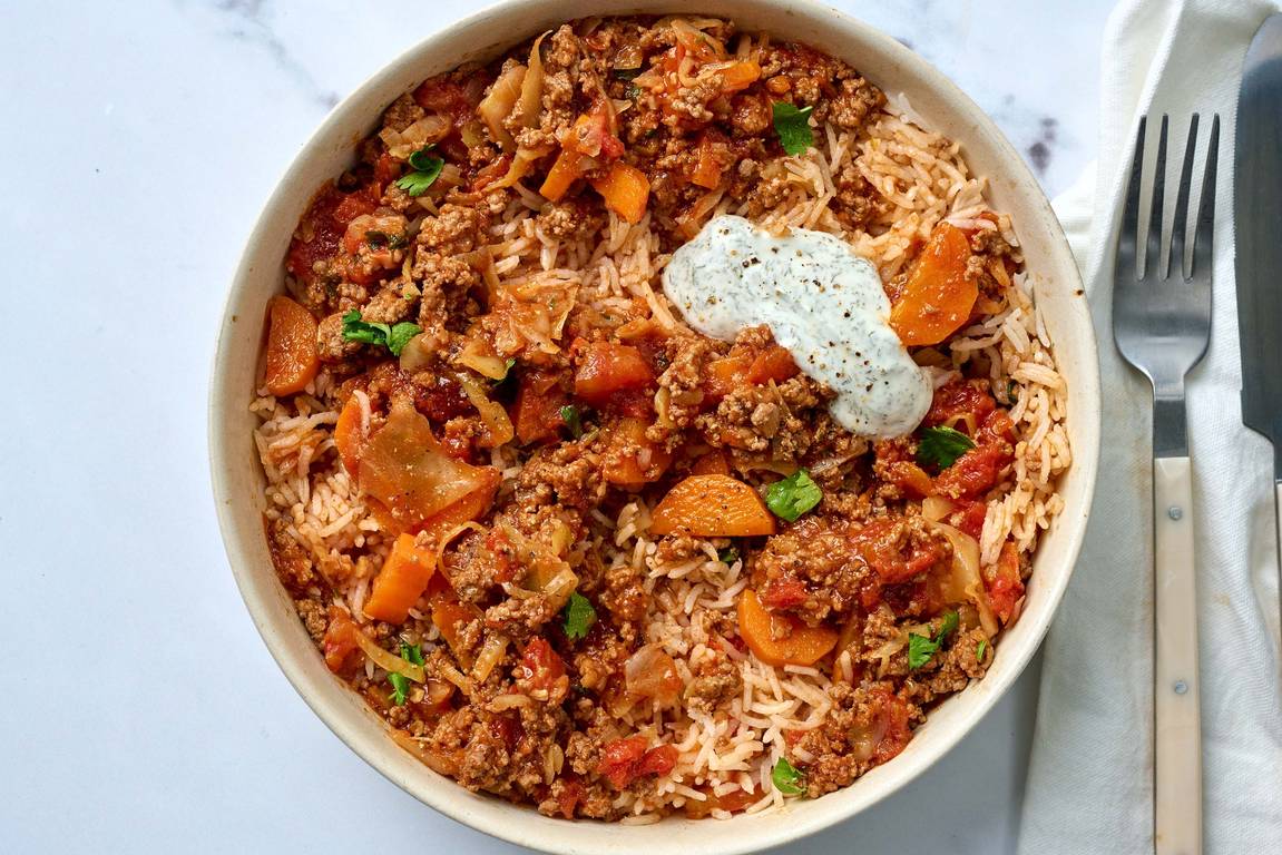 Eastern European Cabbage and Beef Stew