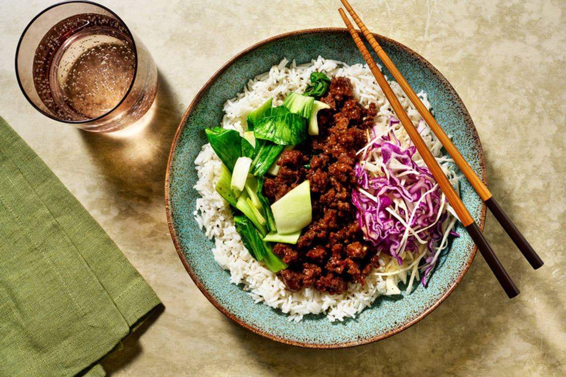 Umami Beef & Fragrant Rice Bowl