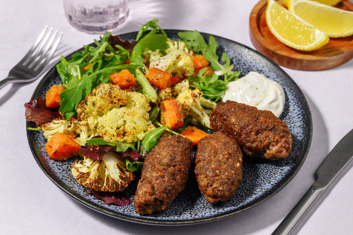 Middle Eastern Venison & Beef Koftas