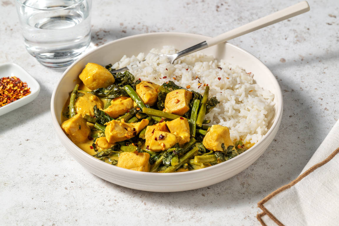 Thai-Style Chicken & Green Bean Curry
