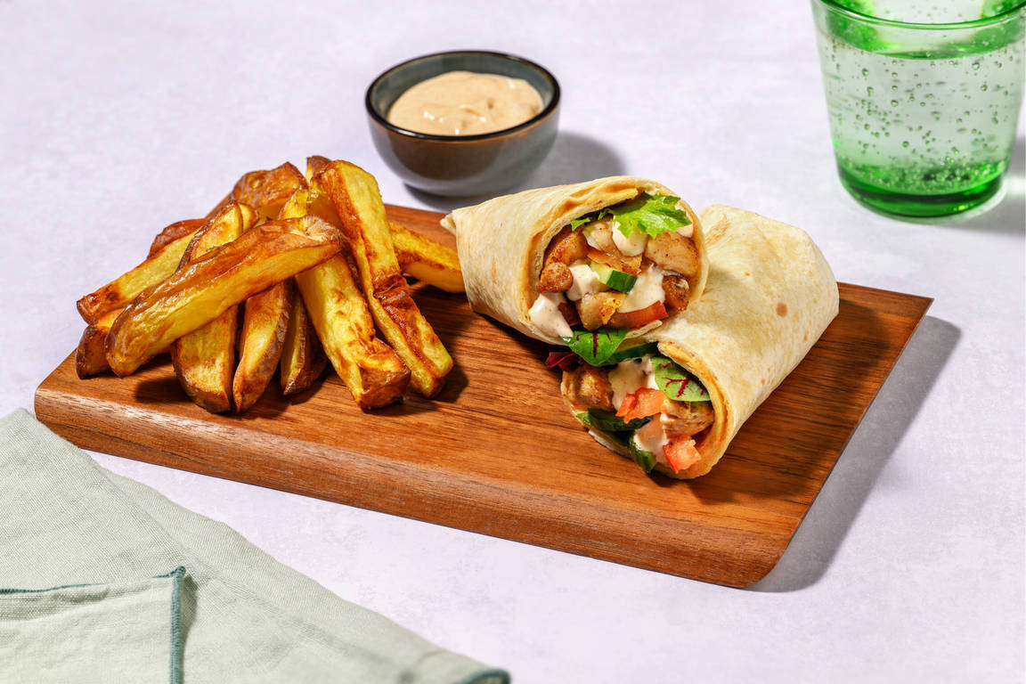 Peri-Peri Chicken & Smokey Aioli Wrap