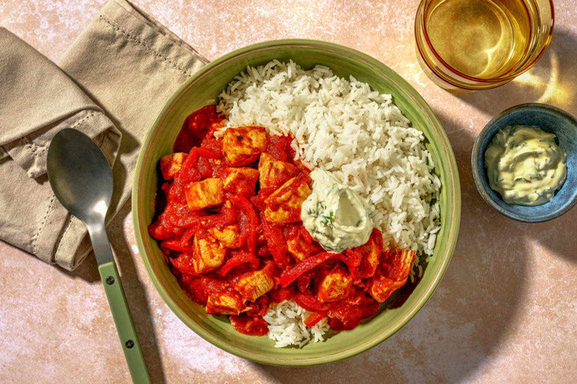 Chipotle Spiced Chicken and Pepper Stew