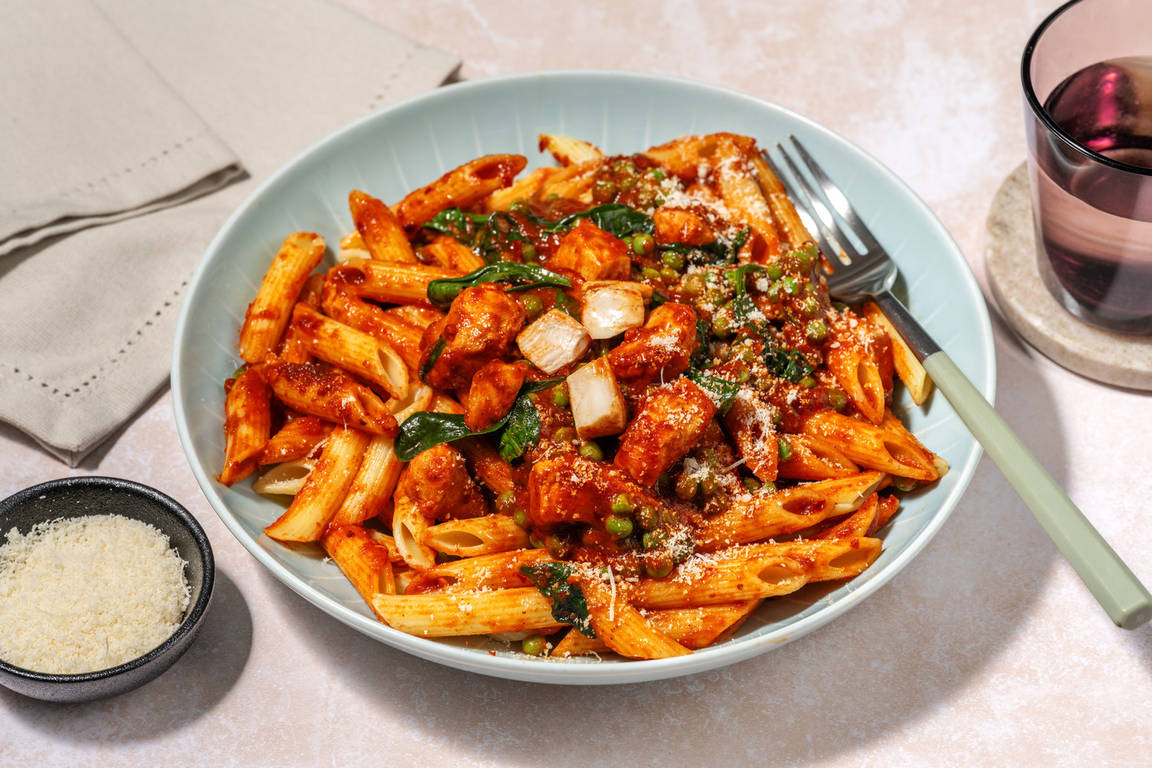 Speedy Chipotle Chicken Penne