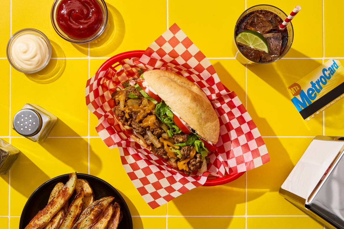 NYC-Inspired Chopped Cheese & Beef Heroes