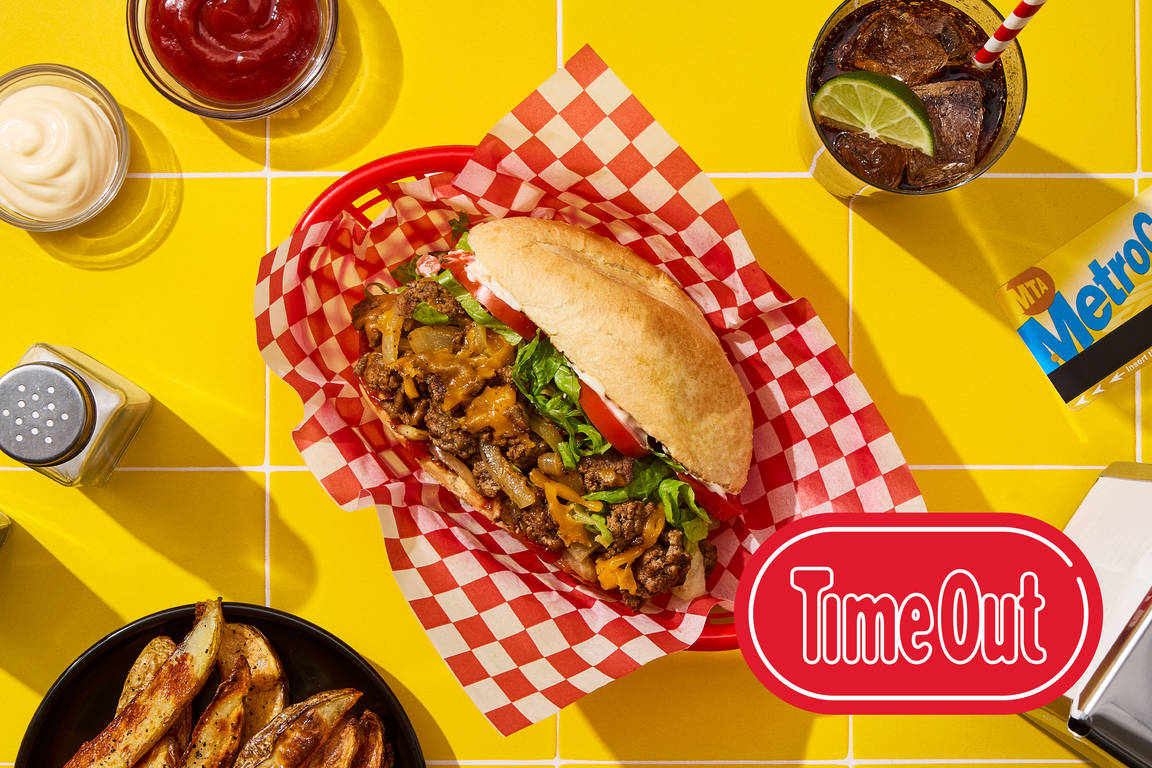NYC-Inspired Chopped Cheese & Beef Heroes