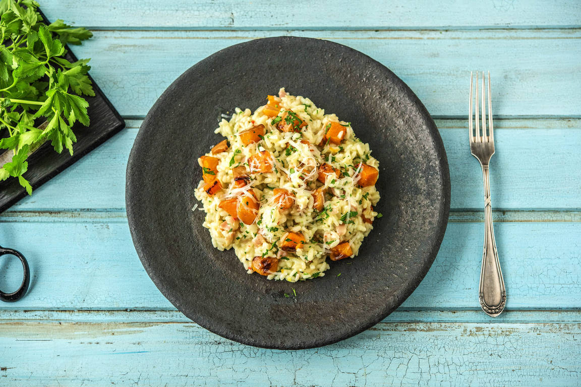 Bacon & Butternut Risotto