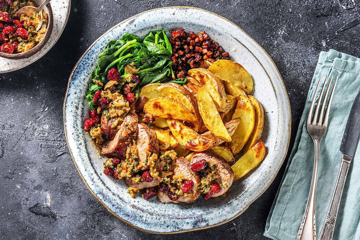 Bacon-Salbei-Schweinefilets