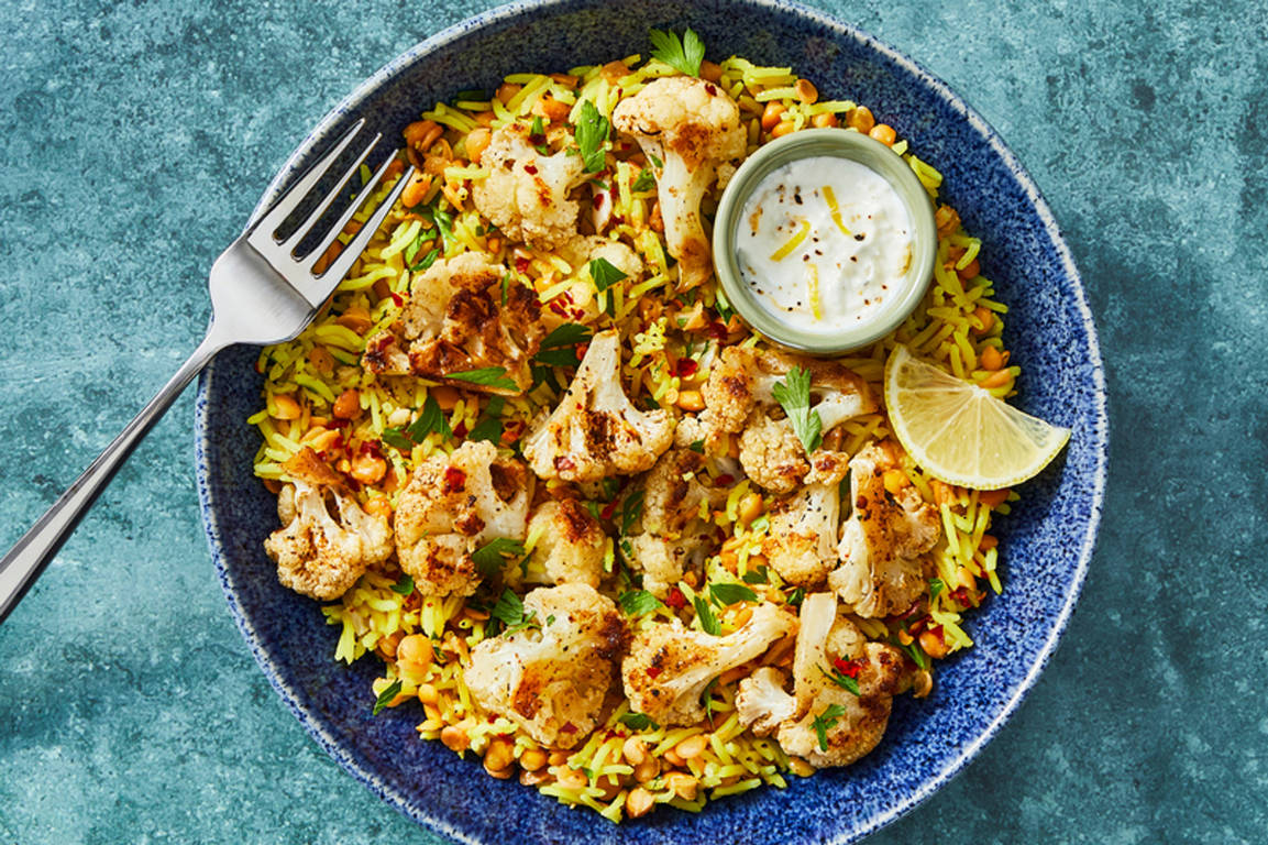 Riz et lentilles façon Mujaddar