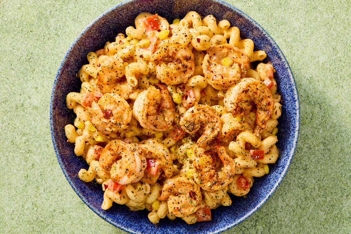 Cajun Shrimp Cavatappi
