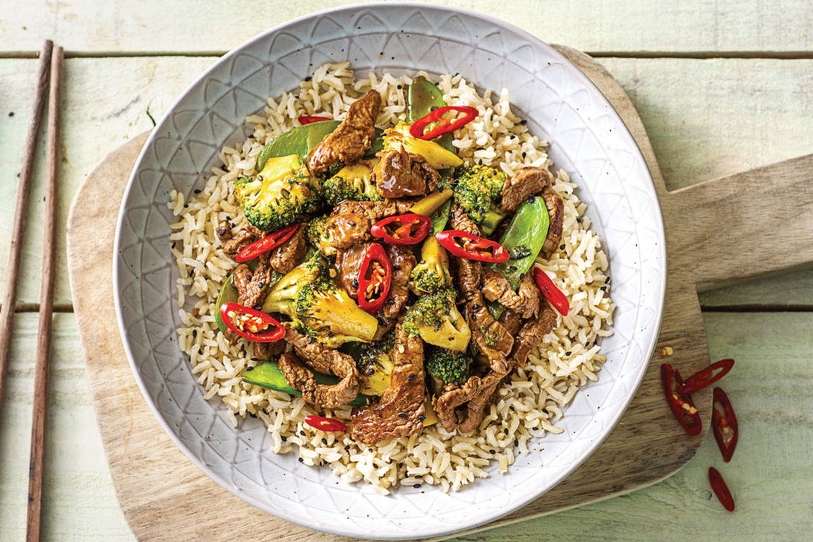 Chinese Beef & Broccoli Stir-Fry