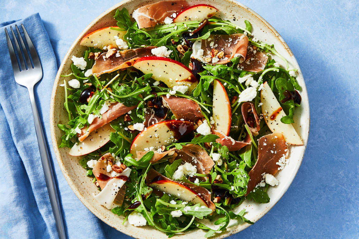 Prosciutto & Apple Arugula Salad