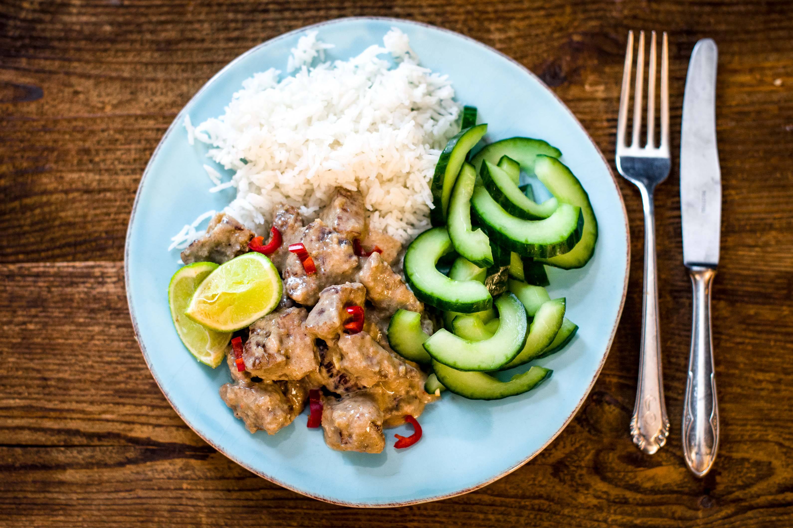 Beef Rendang: Rinder-Curry