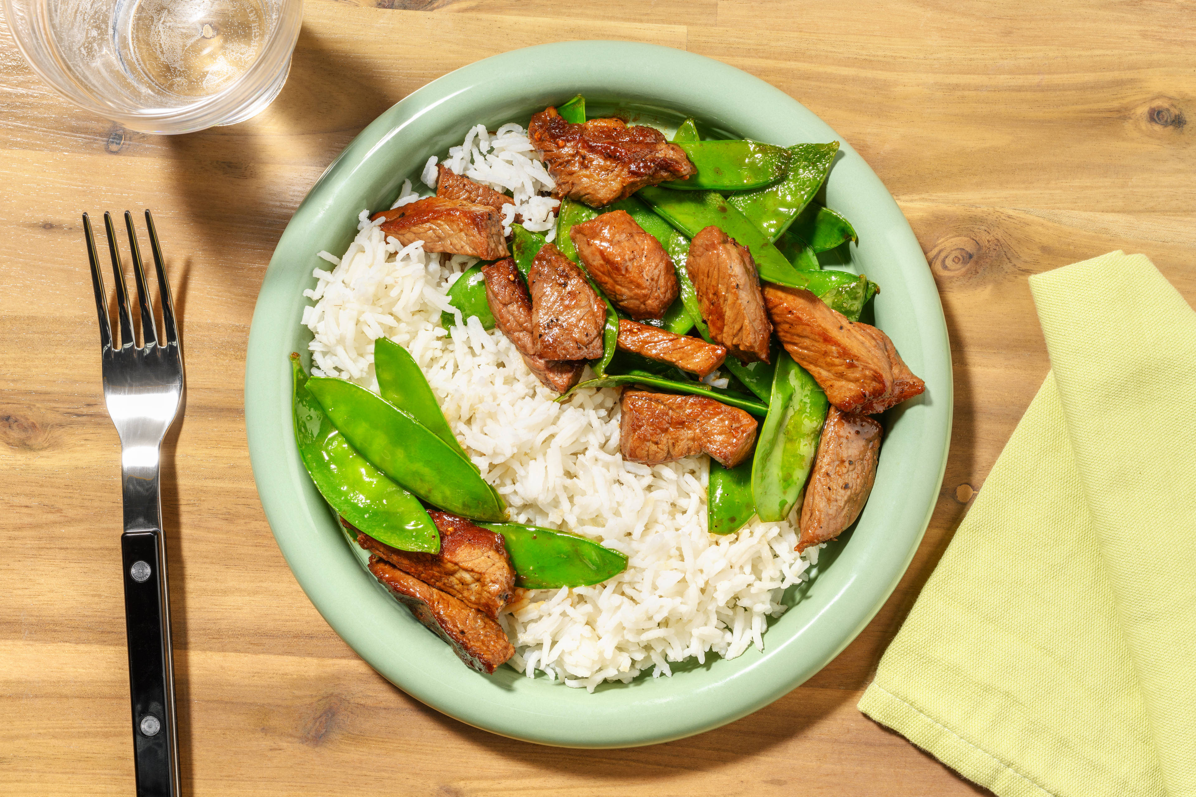 Teriyaki Beef & Pea Pod Stir Fry
