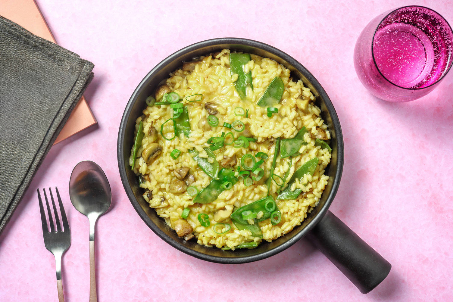 One Pot: Thai-Curry-Risotto 