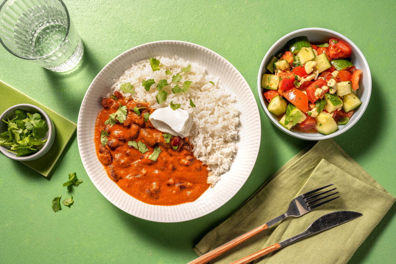 Röd böncurry