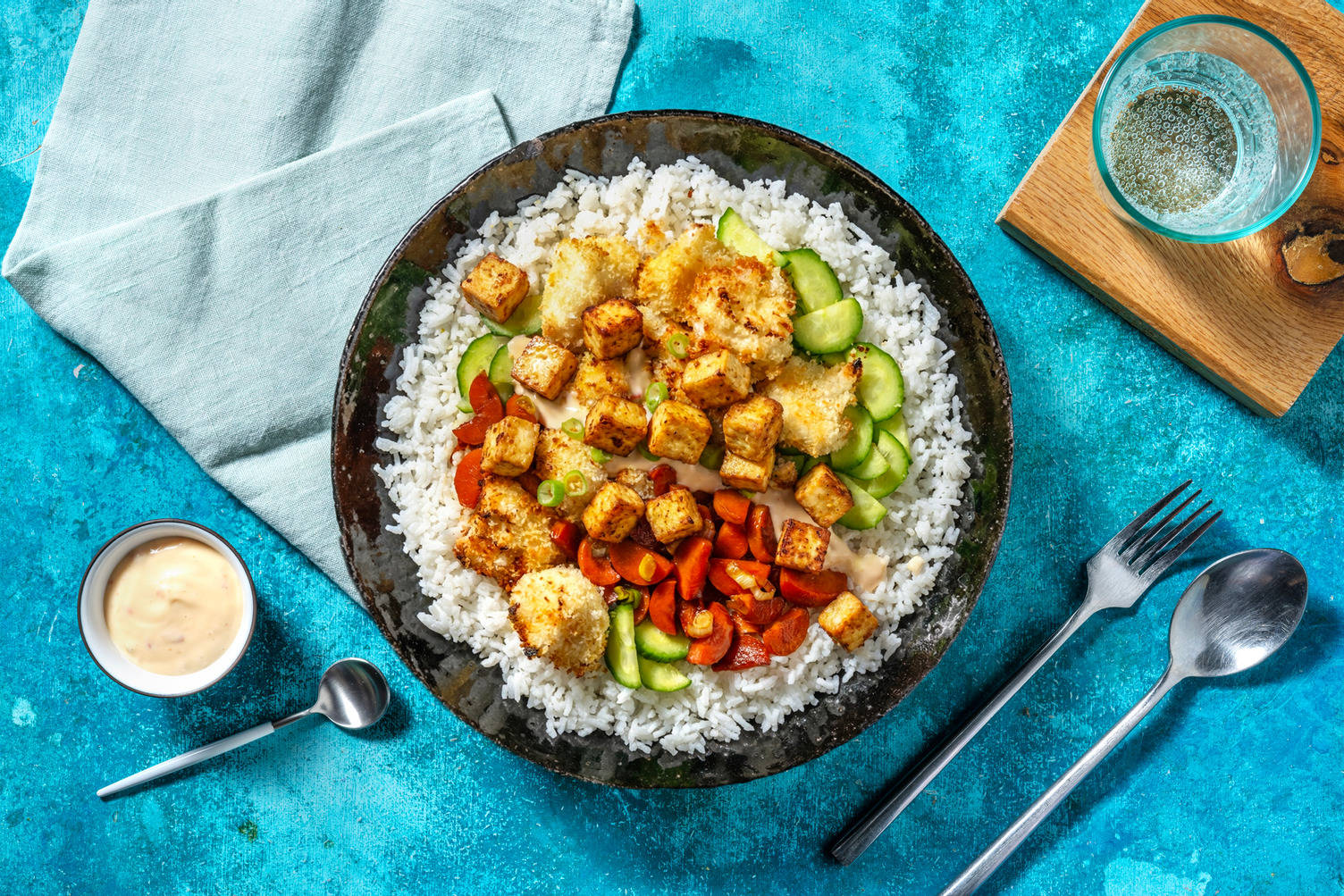 Bang Bang Cauliflower with Tofu