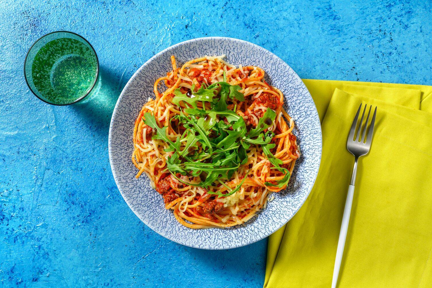Lean Beef and Spiced Linguine